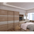 MDF Laminate Closet Furniture Bedroom Wardrobe with E1 Standard